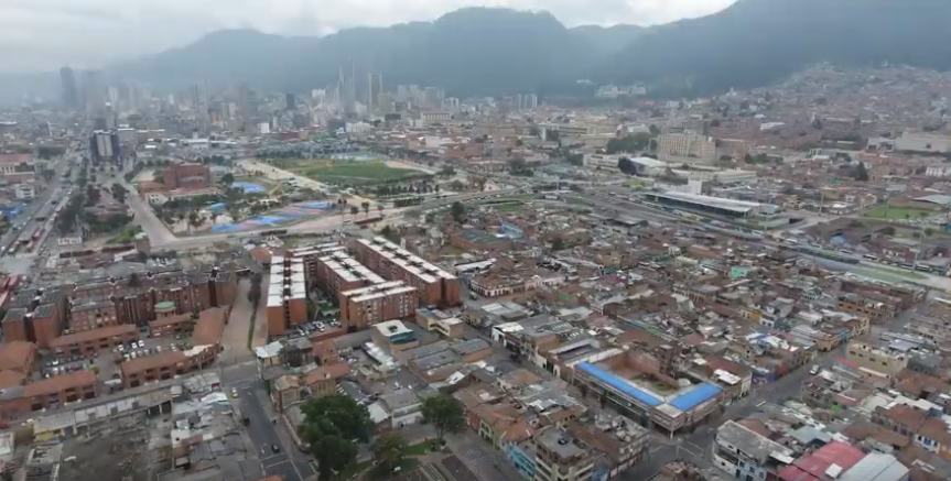 Panorámica Centro de Bogotá - San Bernardo