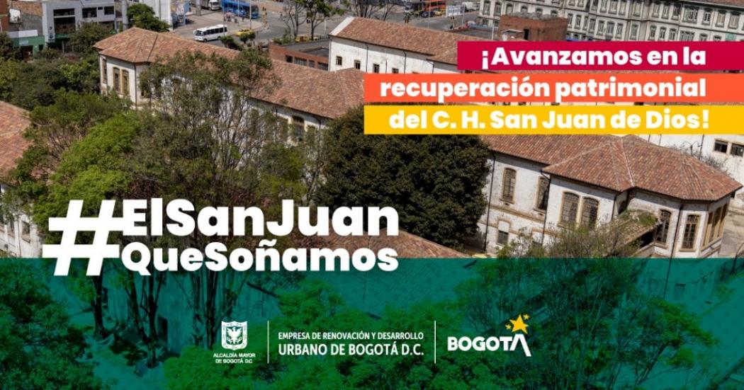 Distrito abre proceso para estudios y diseños de edificios del San Juan de Dios