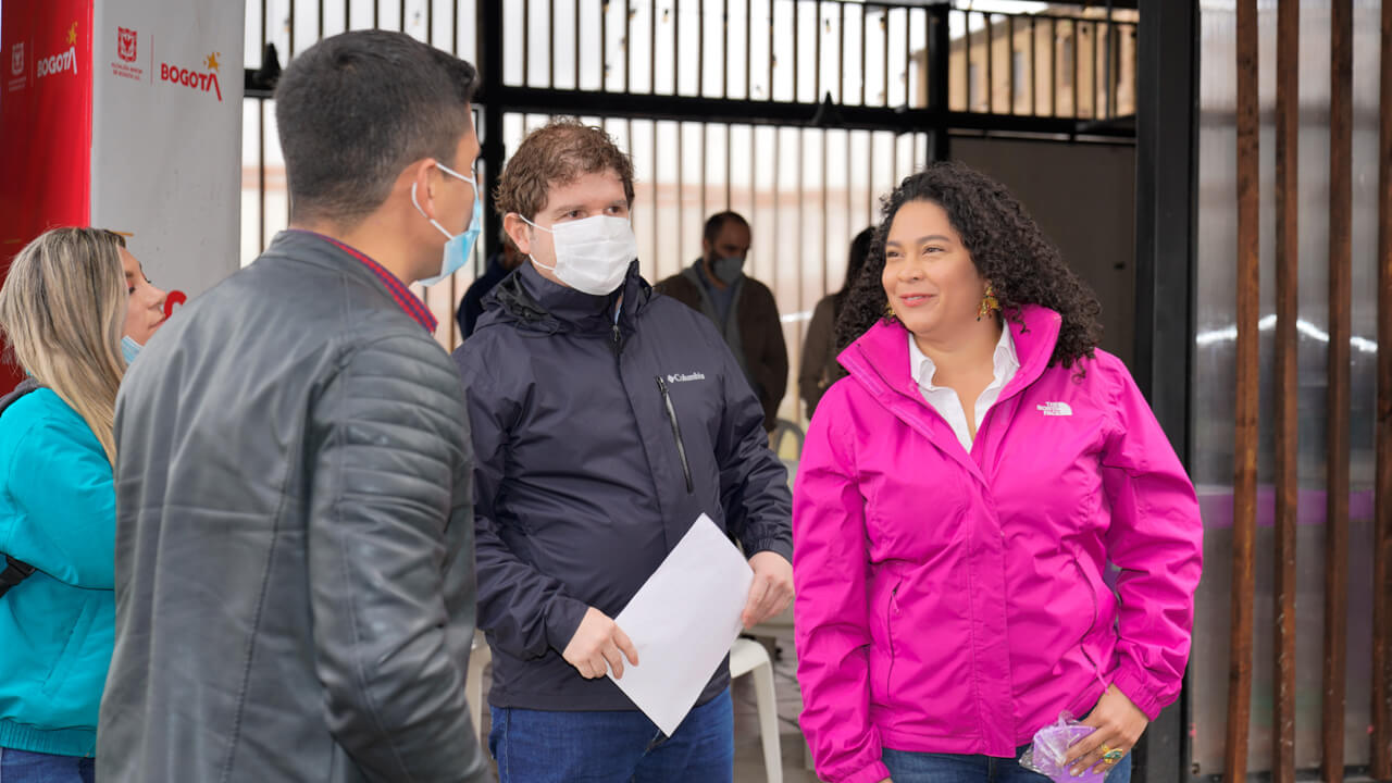 Fotografía evento nueva sede de la Alcaldía Local de Los Mártires