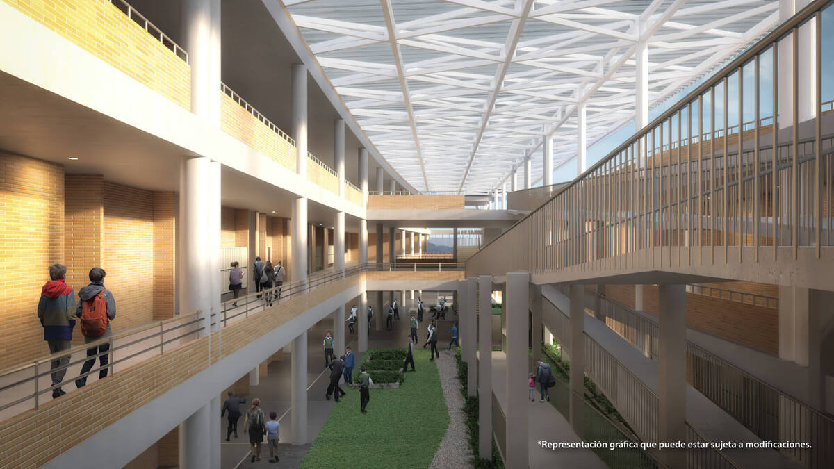 Render Colegio Gabriel Betancourt Mejía – Sede La Magdalena