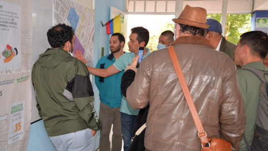 Convocatoria en el barrio San Bernardo con los ciudadanos del polígono