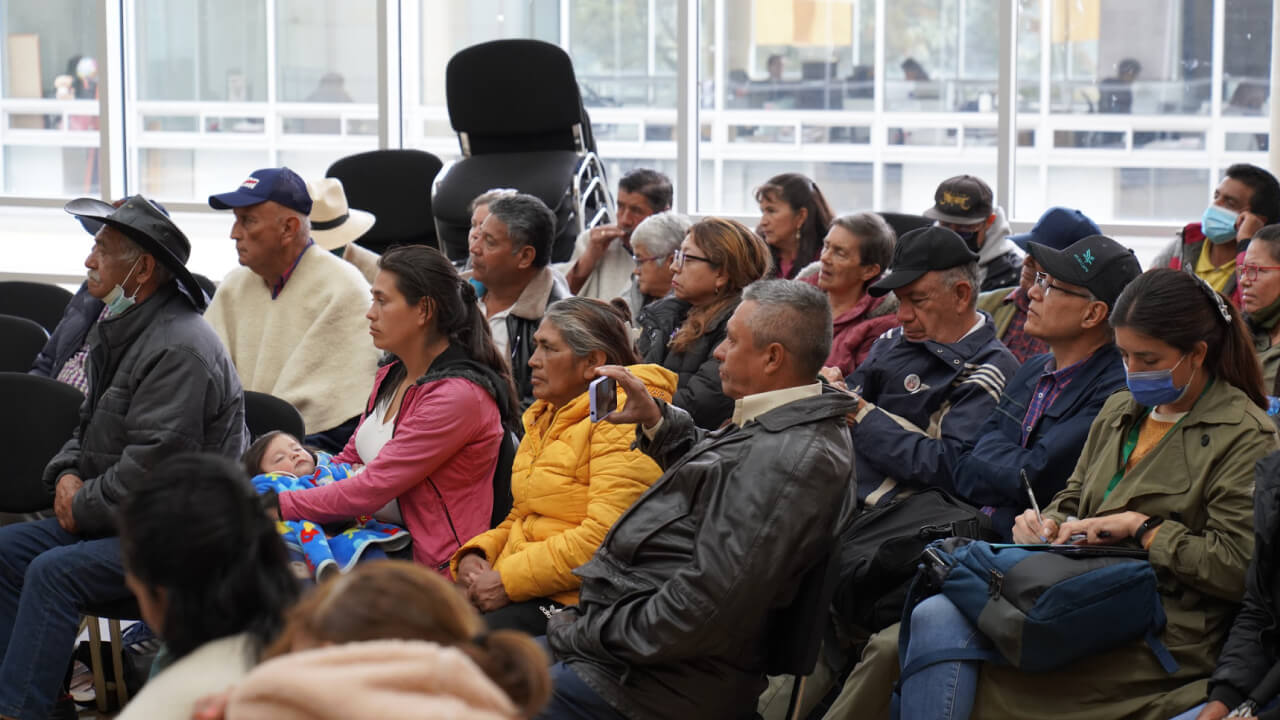 Reunión sobre el Plan Parcial Usme Tres Quebradas