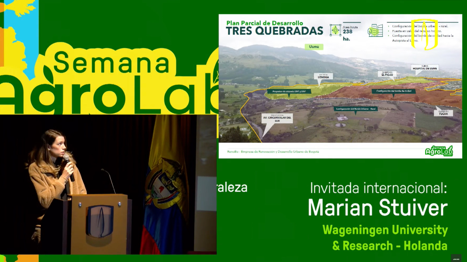 RenoBo expone en AgroLab el modelo de ocupación de vivienda productiva para la reformulación del Plan Parcial Tres Quebradas en Usme