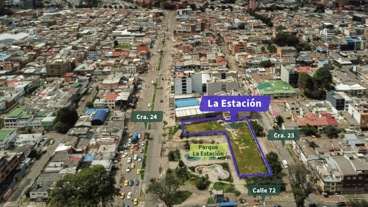 ¡Ampliamos el plazo! Participa en el proceso para la revitalización del sector del parque La Estación