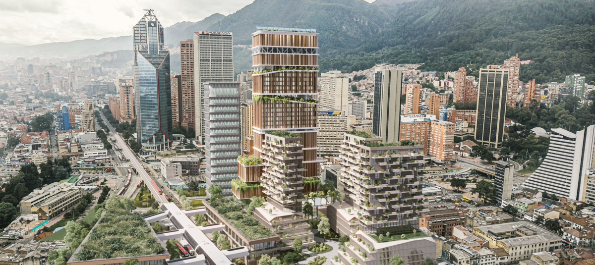 Render de la Unidad de Actuación Urbanística 4 del Plan Parcial Estación Metro 26.