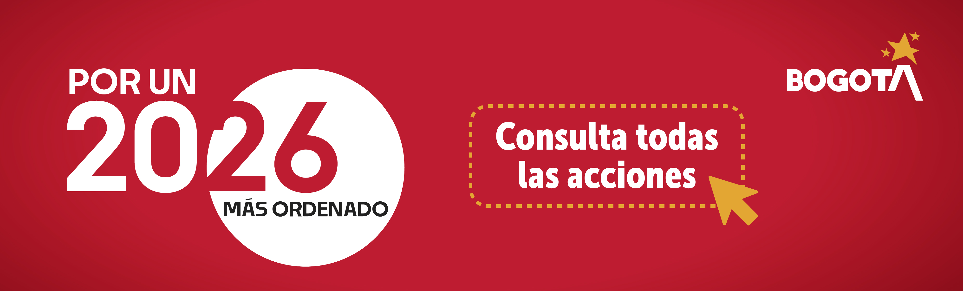 Por un 2026 más ordenado