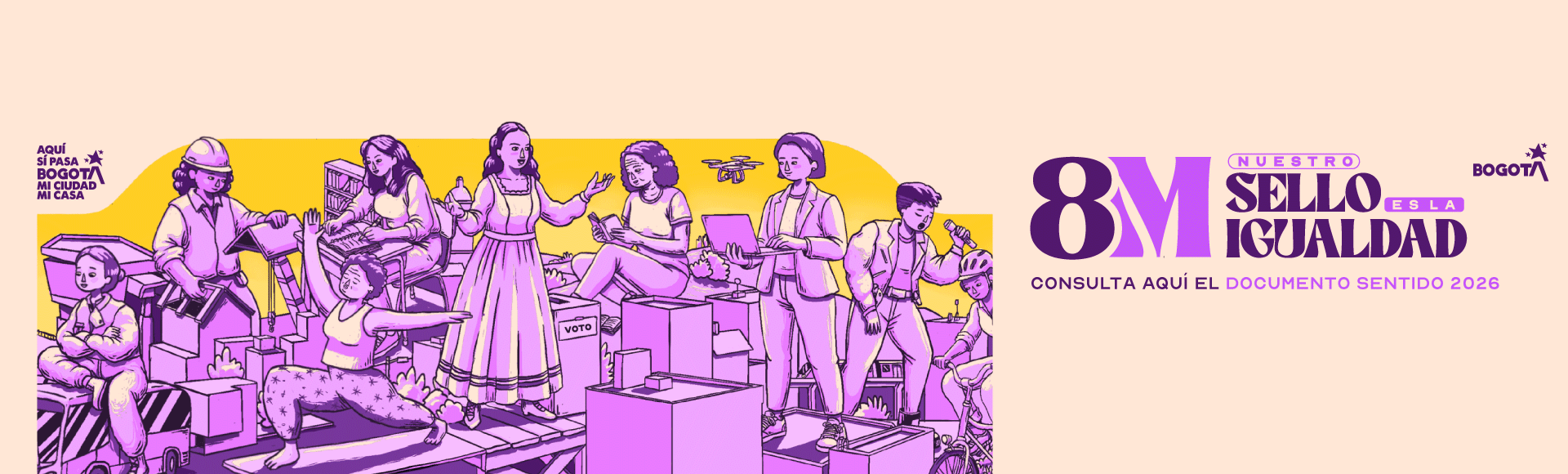 conmemoración 8 de marzo día de la mujer