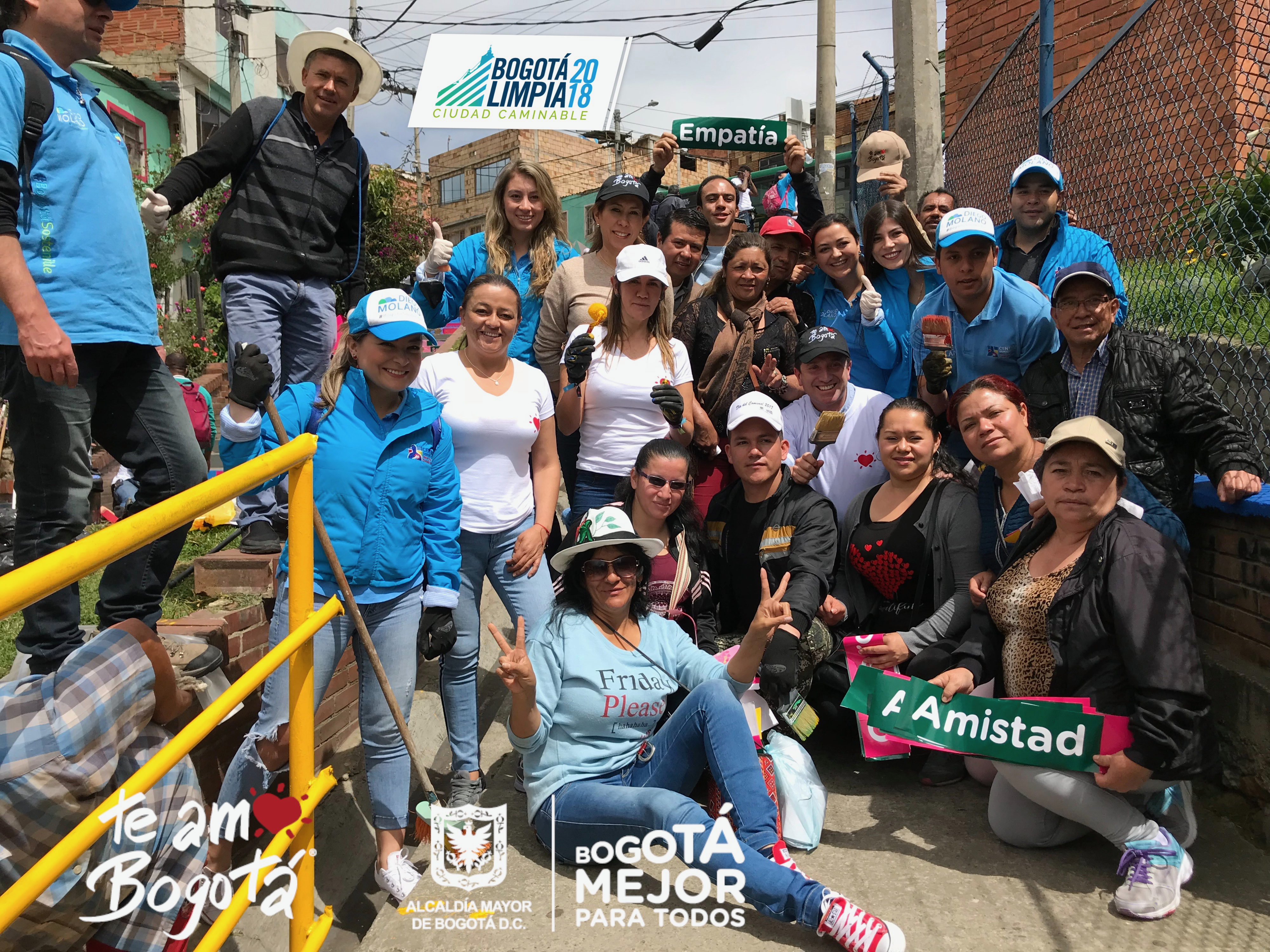 Participantes de la campaña, Pinturas y colores para Bogotá en sus 480 años